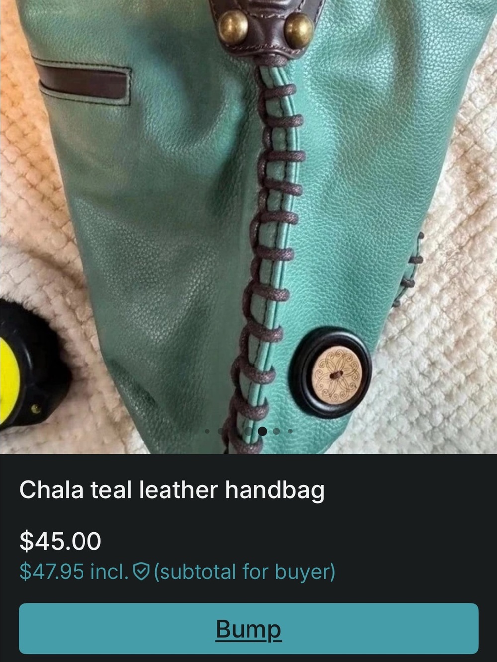 CHALA VEGAN LEATHER PURSE - Picture 12 of 16